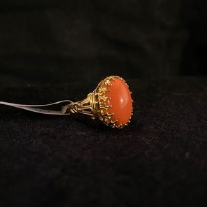 Beautiful coral ring